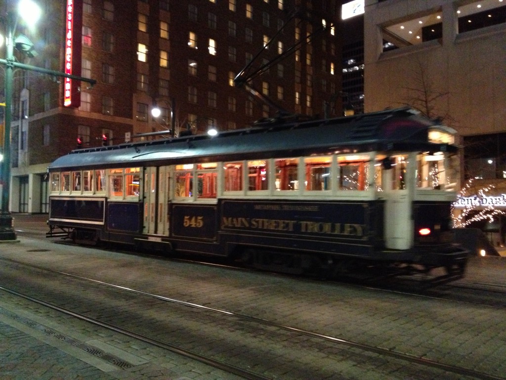 It's a tad blurry...silly trolley wanted to go when I started taking a pic! 