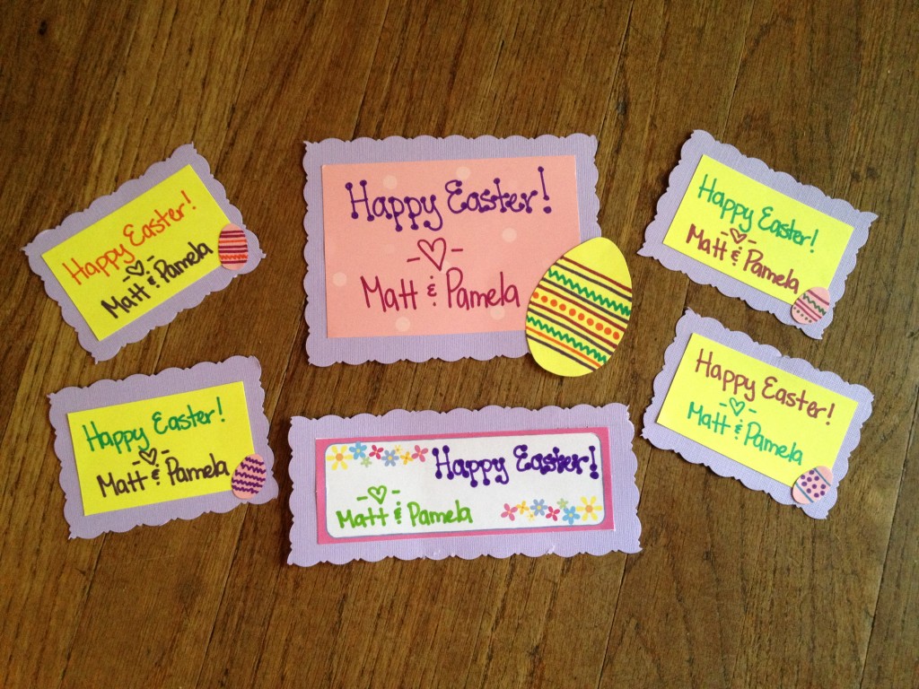 Easter tags