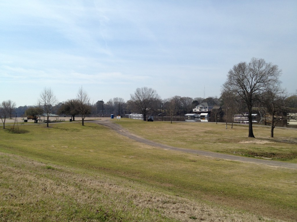 Ouachita River from the Levee