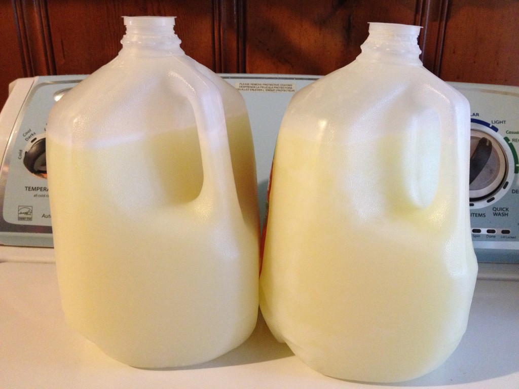 Homemade laundry detergent