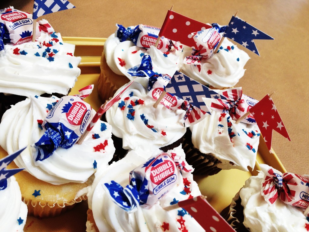 4th of July cupcakes