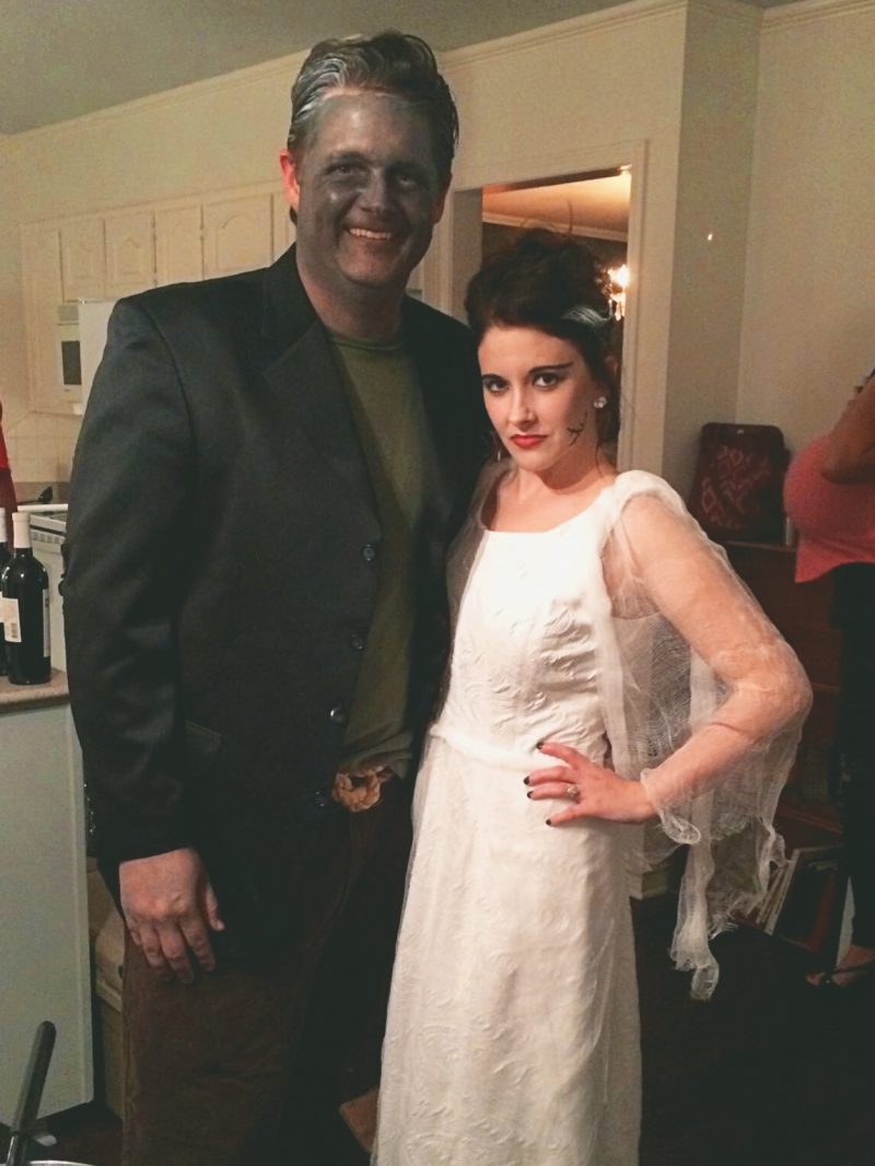 Frankenstein and Bride of Frankenstein costume