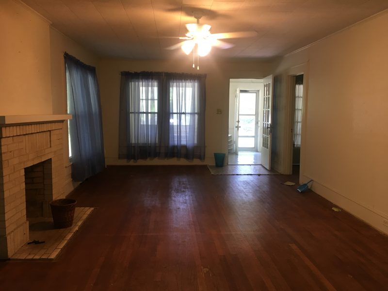 100 Year Old House Living Room