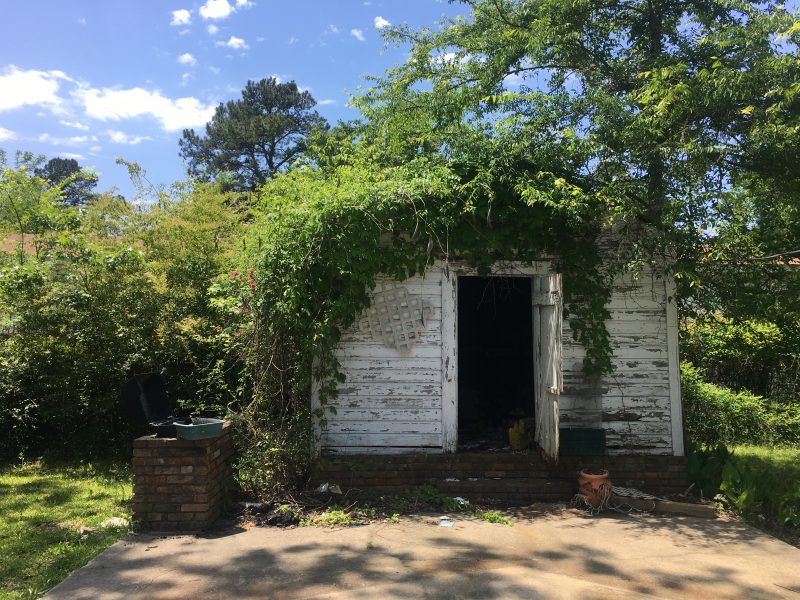 100 Year Old House Shed