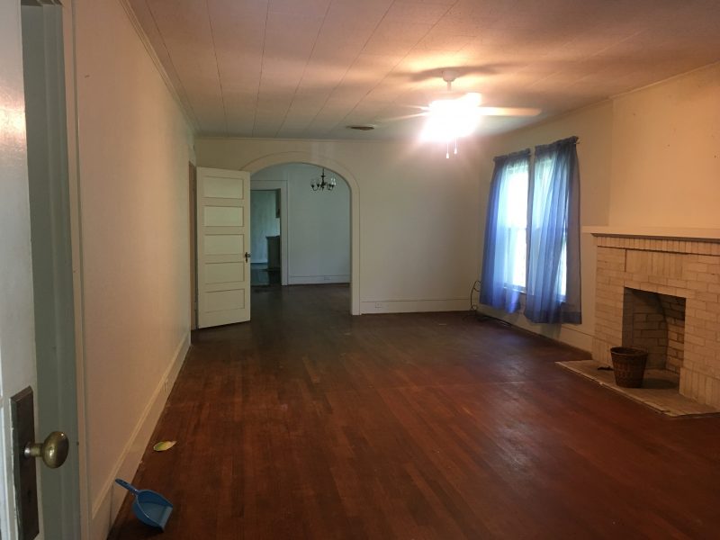 100 Year Old House Living Room