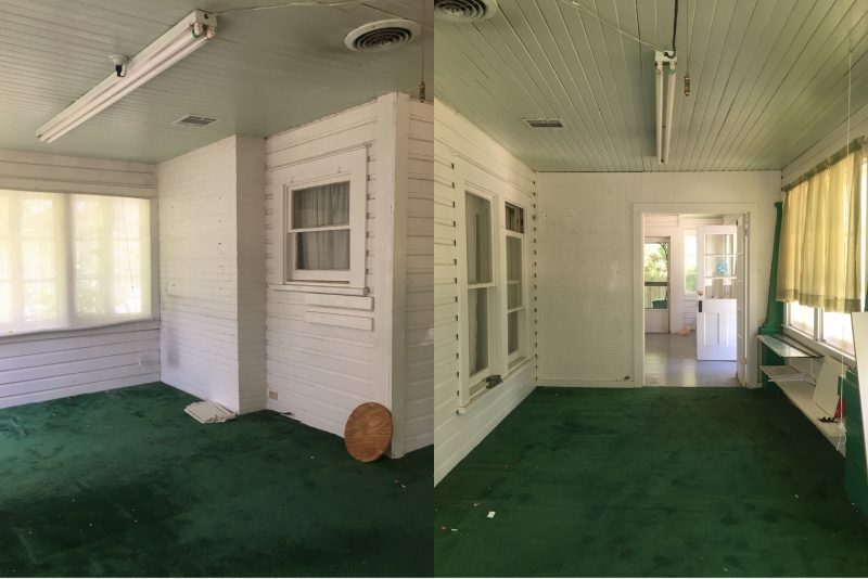 100 Year Old House Sunroom