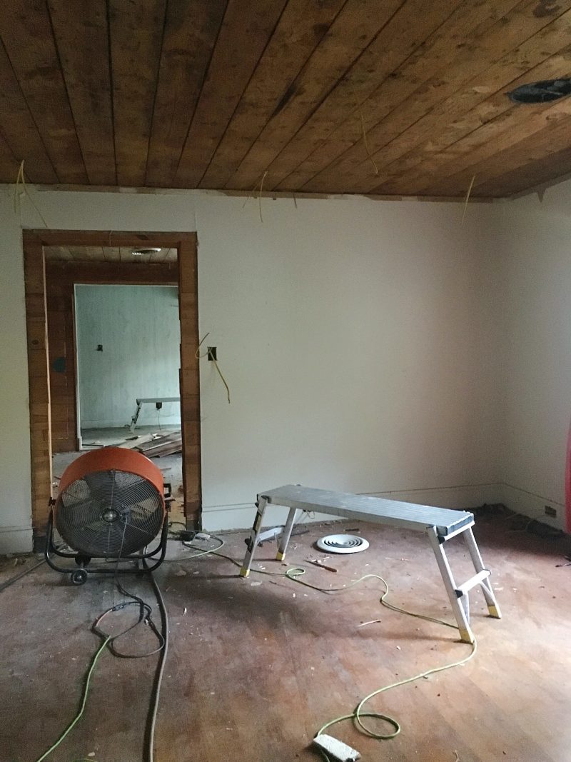 100 year old house dining room