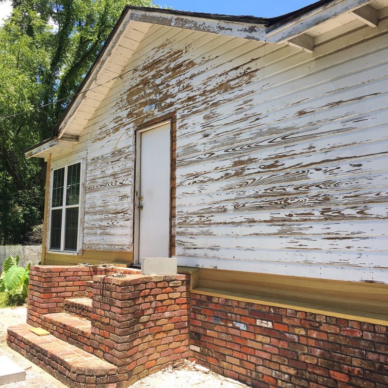 repainting a 100 year old house