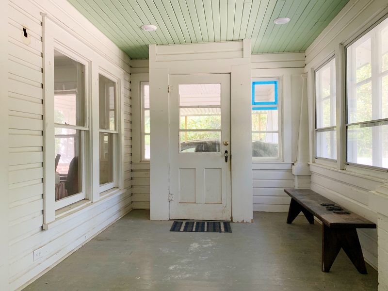 front porch at #wfwhitehouse