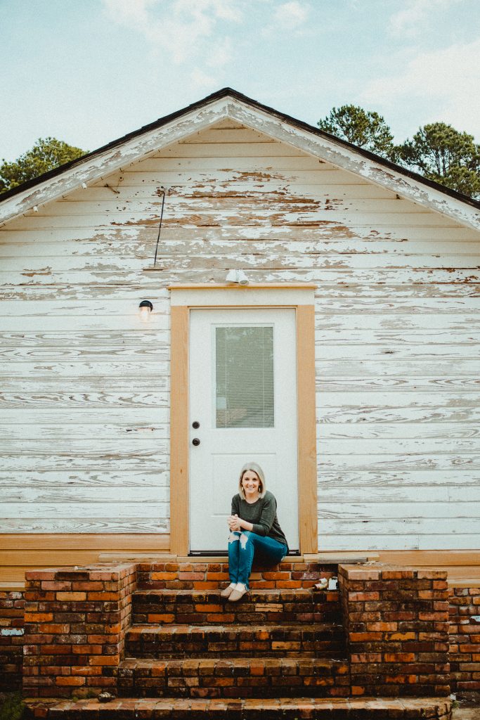 an unfinished 100 year old house