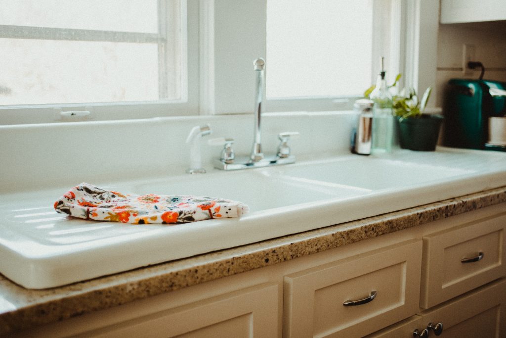 100 year old house refinished sink