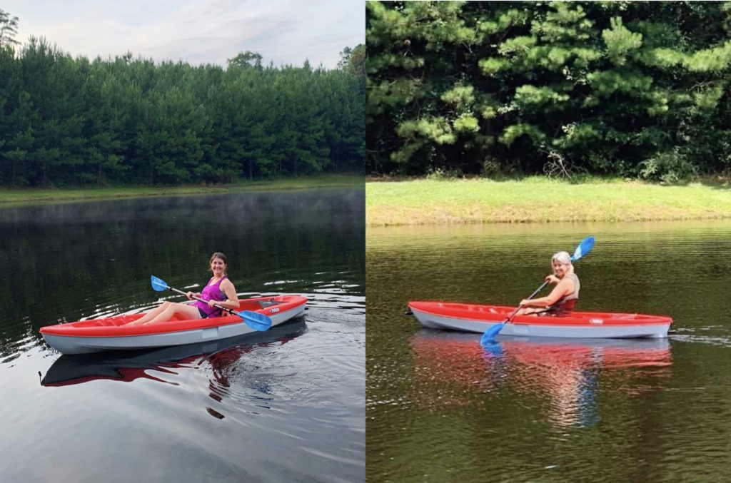 kayaking at Magnolia Ridge